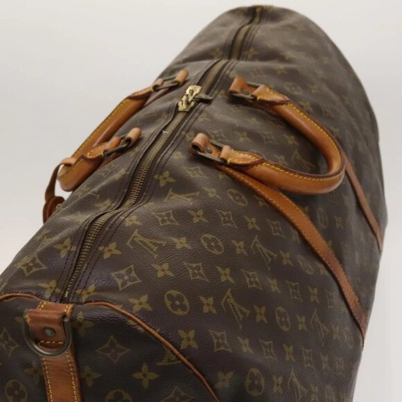 LOUIS VUITTON Monogram Keepall Bandouliere 55 Boston Bag - Picture 7 of 14
